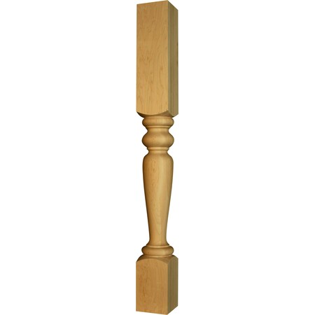 Osborne Wood Products 35 1/2 x 3 1/2 Grand Island Leg in Alder 1728A